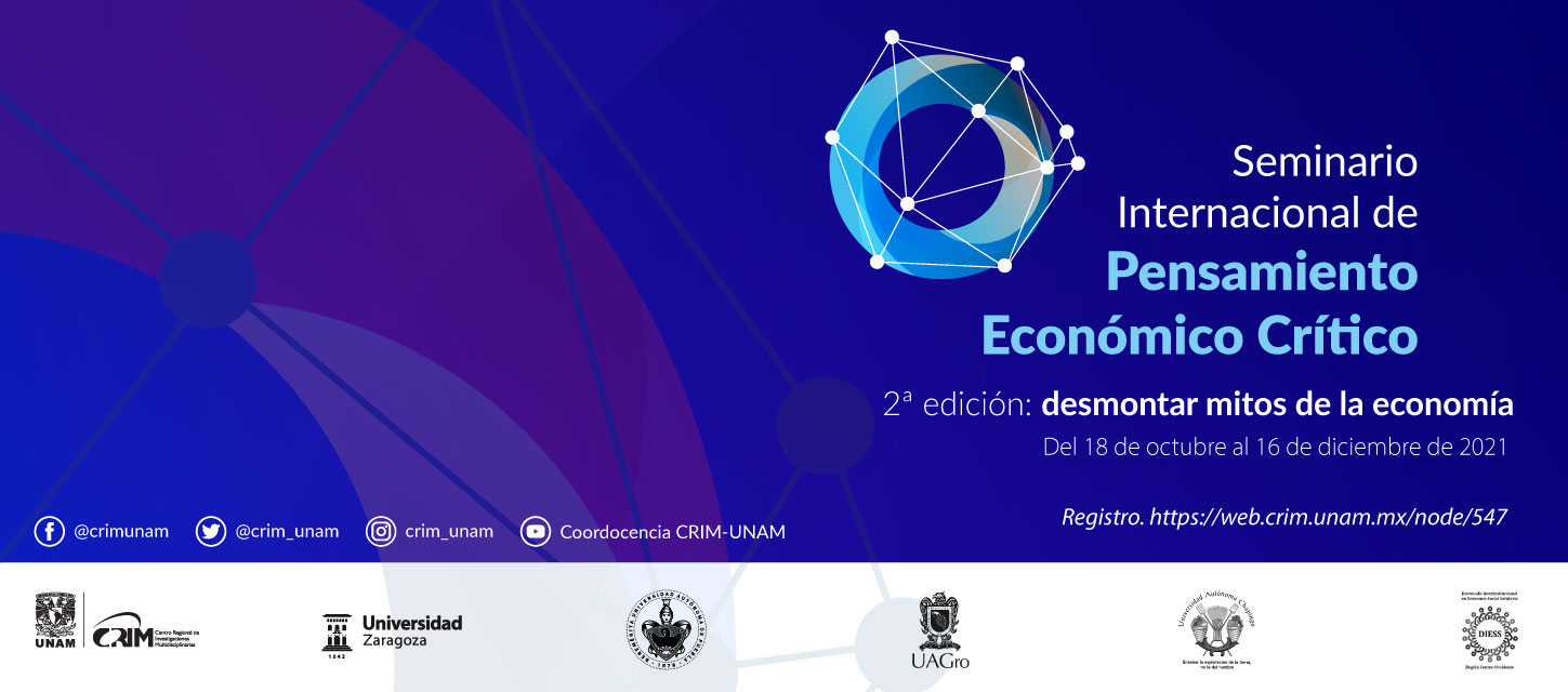 Seminario Internacional Pensamiento Económico Crítico. 2a edición.
